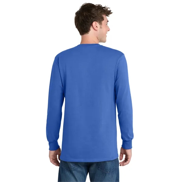 Port & Co Tall Long Sleeve Essential Tee. - Port & Co Tall Long Sleeve Essential Tee. - Image 76 of 84
