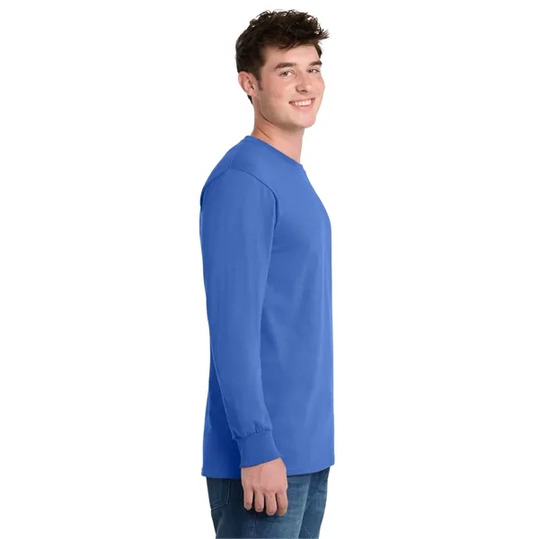 Port & Co Tall Long Sleeve Essential Tee. - Port & Co Tall Long Sleeve Essential Tee. - Image 77 of 84
