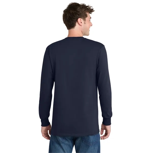 Port & Co Tall Long Sleeve Essential Tee. - Port & Co Tall Long Sleeve Essential Tee. - Image 81 of 84