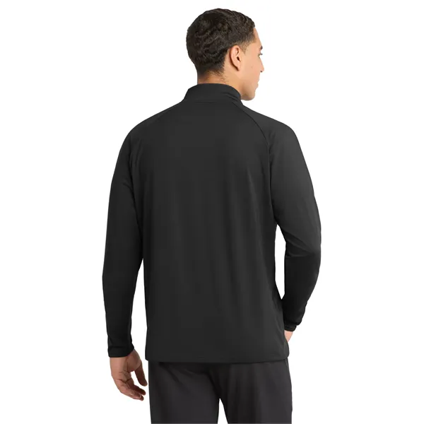 Sport-Tek Tall Sport-Wick Stretch 1/4-Zip Pullover. - Sport-Tek Tall Sport-Wick Stretch 1/4-Zip Pullover. - Image 2 of 29