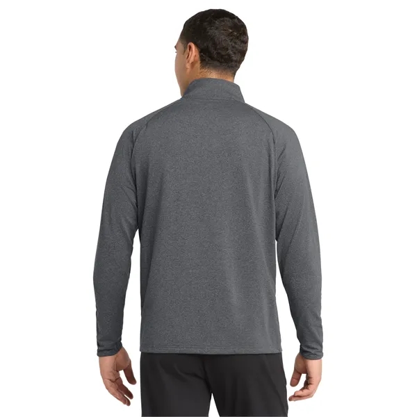 Sport-Tek Tall Sport-Wick Stretch 1/4-Zip Pullover. - Sport-Tek Tall Sport-Wick Stretch 1/4-Zip Pullover. - Image 21 of 29