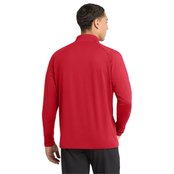 Sport-Tek Tall Sport-Wick Stretch 1/4-Zip Pullover. - Sport-Tek Tall Sport-Wick Stretch 1/4-Zip Pullover. - Image 26 of 29