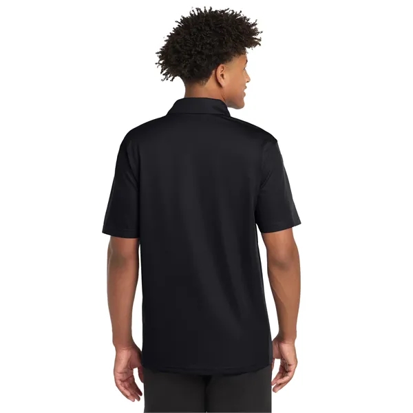 Sport-Tek PosiCharge Active Textured Colorblock Polo.