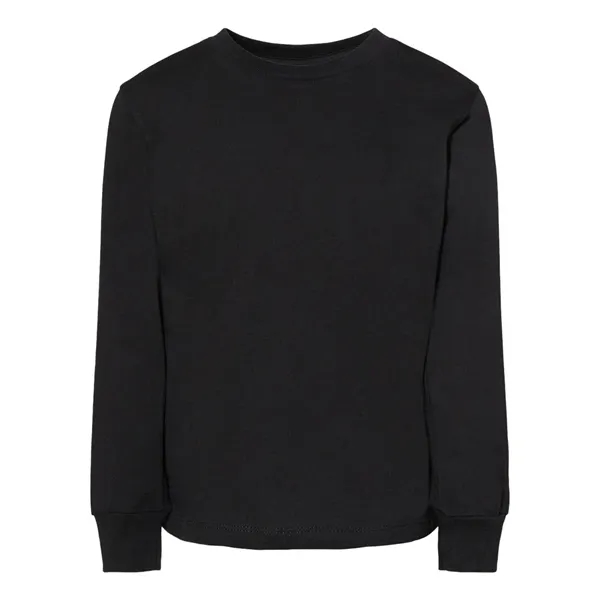 BELLA + CANVAS Toddler Jersey Long Sleeve Tee - BELLA + CANVAS Toddler Jersey Long Sleeve Tee - Image 3 of 14