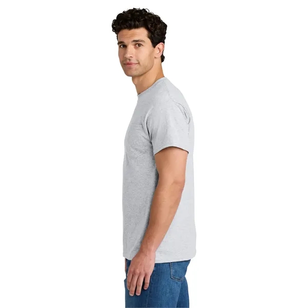Gildan - DryBlend 50 Cotton/50 Poly Pocket T-Shirt. - Gildan - DryBlend 50 Cotton/50 Poly Pocket T-Shirt. - Image 2 of 54