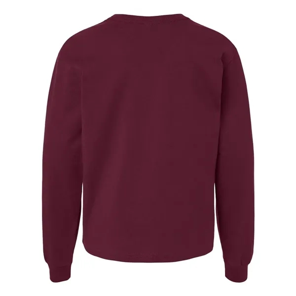 BELLA + CANVAS Youth 6oz. Heavyweight Long Sleeve Tee - BELLA + CANVAS Youth 6oz. Heavyweight Long Sleeve Tee - Image 10 of 24