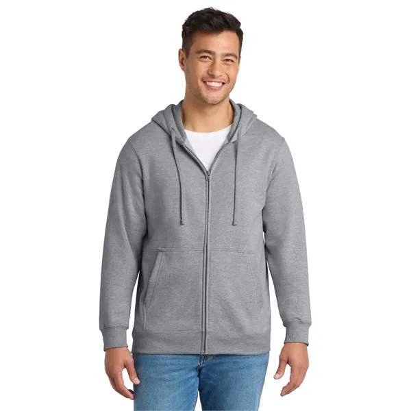 Port & Co Fan Favorite Fleece Full-Zip Hooded Sweatshirt. - Port & Co Fan Favorite Fleece Full-Zip Hooded Sweatshirt. - Image 5 of 49