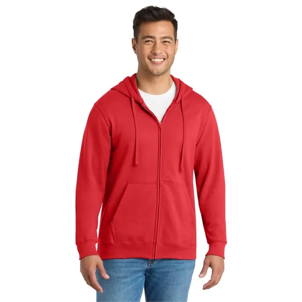 Port & Co Fan Favorite Fleece Full-Zip Hooded Sweatshirt. - Port & Co Fan Favorite Fleece Full-Zip Hooded Sweatshirt. - Image 10 of 49