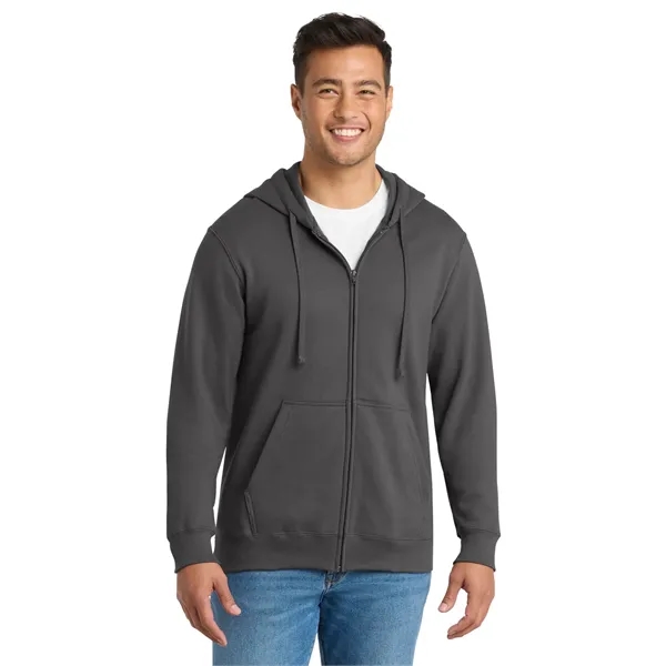 Port & Co Fan Favorite Fleece Full-Zip Hooded Sweatshirt. - Port & Co Fan Favorite Fleece Full-Zip Hooded Sweatshirt. - Image 15 of 49