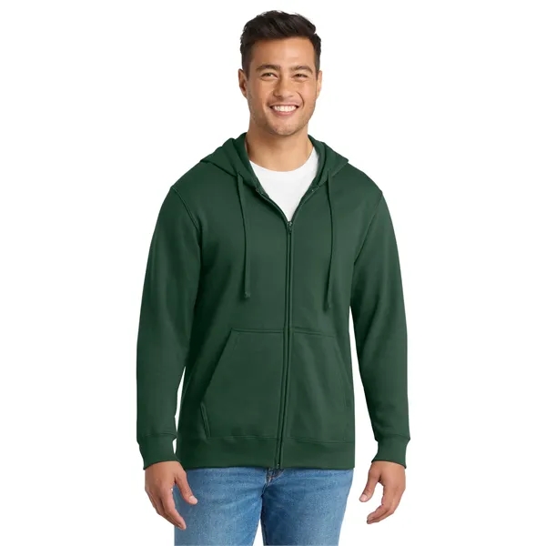 Port & Co Fan Favorite Fleece Full-Zip Hooded Sweatshirt. - Port & Co Fan Favorite Fleece Full-Zip Hooded Sweatshirt. - Image 20 of 49