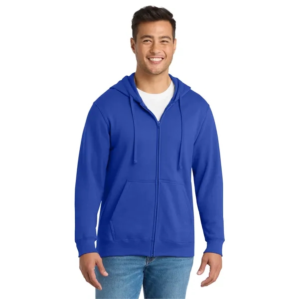 Port & Co Fan Favorite Fleece Full-Zip Hooded Sweatshirt. - Port & Co Fan Favorite Fleece Full-Zip Hooded Sweatshirt. - Image 40 of 49