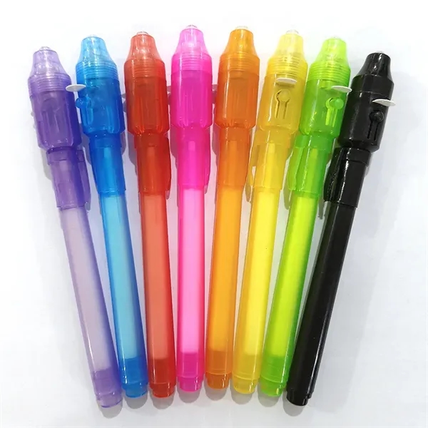 Multi-Functional Invisible Ink UV Pen - Multi-Functional Invisible Ink UV Pen - Image 3 of 5