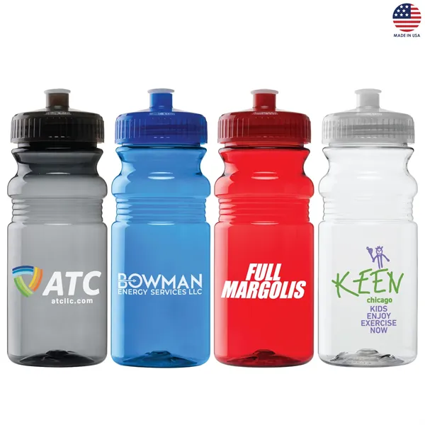 Concord 20 oz. PET Bike Bottle w/Pull Spout Lid - Concord 20 oz. PET Bike Bottle w/Pull Spout Lid - Image 0 of 5