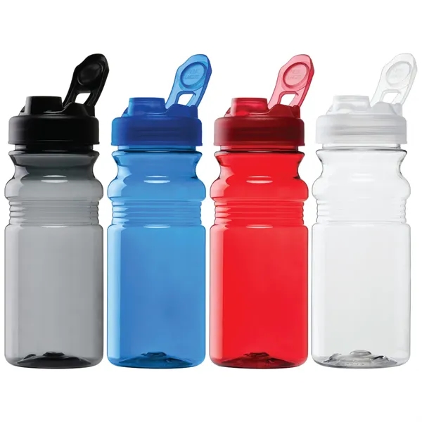 Concord 20 oz. PET Bike Bottle w/Flip Lid - Concord 20 oz. PET Bike Bottle w/Flip Lid - Image 1 of 5