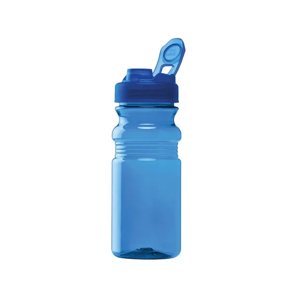 Concord 20 oz. PET Bike Bottle w/Flip Lid - Concord 20 oz. PET Bike Bottle w/Flip Lid - Image 2 of 5