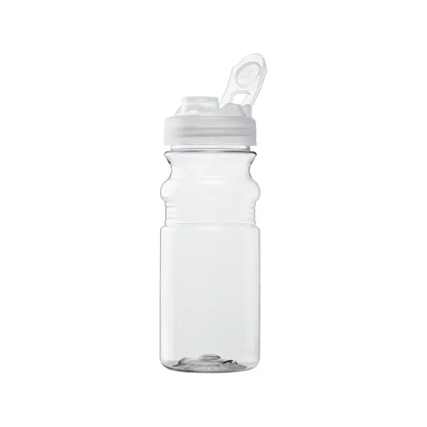 Concord 20 oz. PET Bike Bottle w/Flip Lid - Concord 20 oz. PET Bike Bottle w/Flip Lid - Image 3 of 5