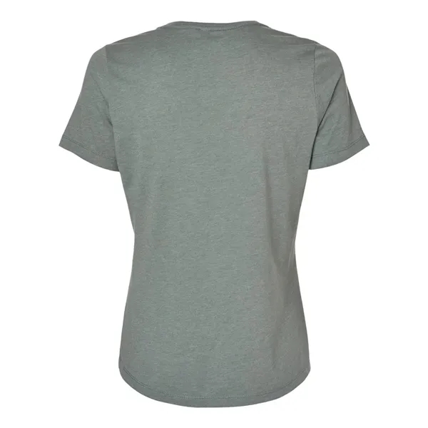 BELLA + CANVAS Women's Relaxed Fit Heather CVC Tee - BELLA + CANVAS Women's Relaxed Fit Heather CVC Tee - Image 15 of 71