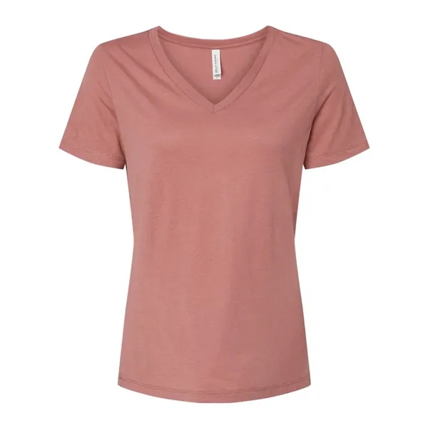 BELLA + CANVAS Women's Relaxed Triblend V-Neck Tee - BELLA + CANVAS Women's Relaxed Triblend V-Neck Tee - Image 5 of 16