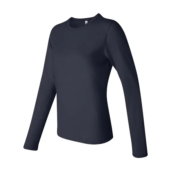 BELLA + CANVAS Women's Jersey Long Sleeve Tee - BELLA + CANVAS Women's Jersey Long Sleeve Tee - Image 23 of 29