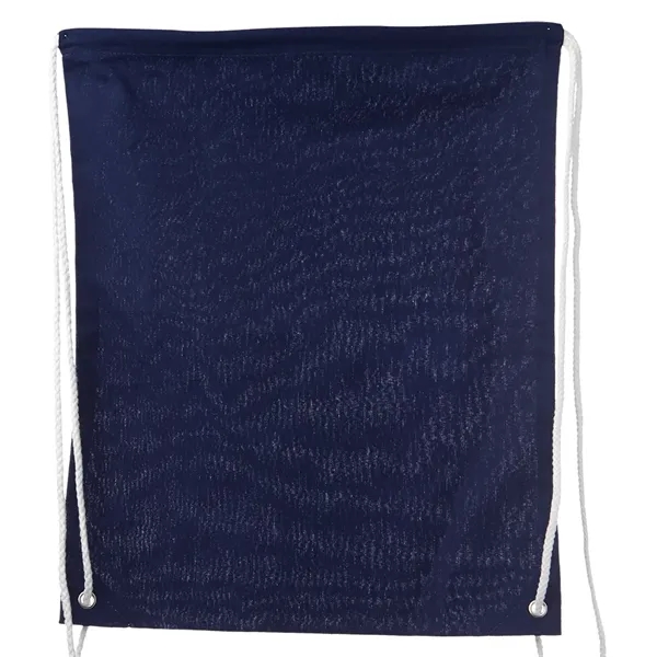 Cotton Drawstring Tote Bags - Cotton Drawstring Tote Bags - Image 2 of 9
