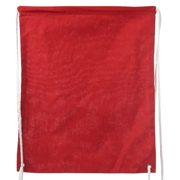 Cotton Drawstring Tote Bags - Cotton Drawstring Tote Bags - Image 7 of 9