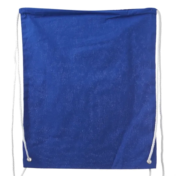Cotton Drawstring Tote Bags - Cotton Drawstring Tote Bags - Image 9 of 9