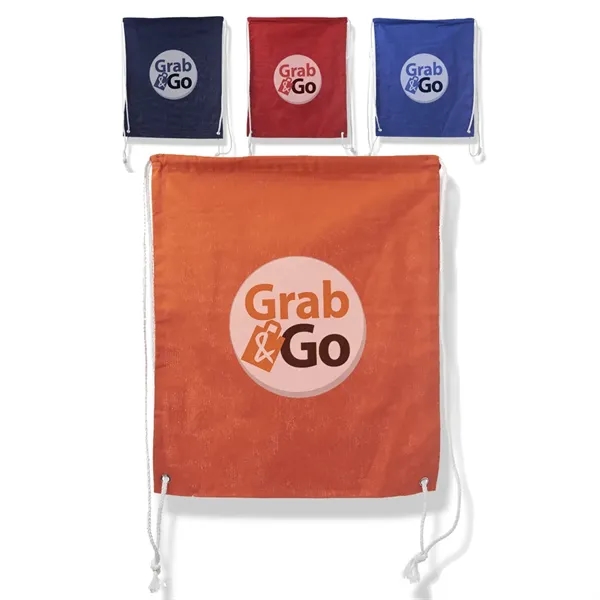 Cotton Drawstring Tote Bags - Cotton Drawstring Tote Bags - Image 0 of 9