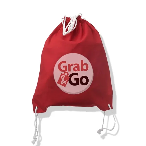 Cotton Drawstring Tote Bags - Cotton Drawstring Tote Bags - Image 5 of 9