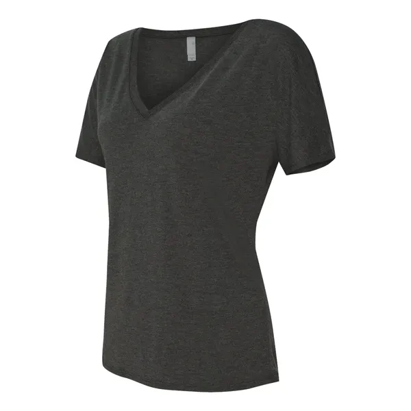 BELLA + CANVAS Women's Slouchy V-Neck Tee - BELLA + CANVAS Women's Slouchy V-Neck Tee - Image 23 of 59