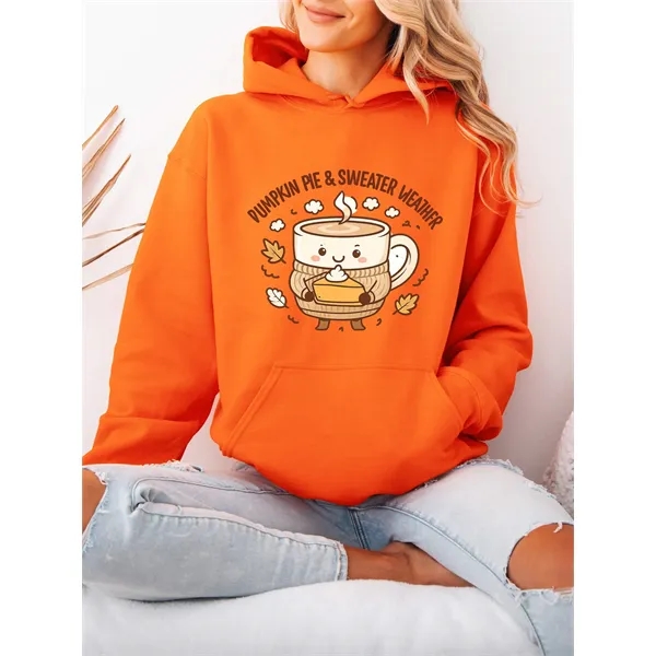 HOODED ACTIVEWEAR SWEATSHIRT DTF PRINT RUSH SERVICE LA - HOODED ACTIVEWEAR SWEATSHIRT DTF PRINT RUSH SERVICE LA - Image 1 of 4