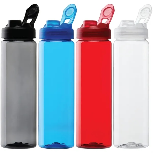 Malibu 25 oz. PET Bottle w/Flip Lid - Malibu 25 oz. PET Bottle w/Flip Lid - Image 1 of 5