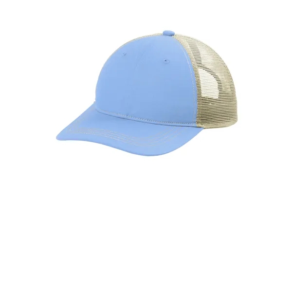 Port Authority Unstructured Snapback Trucker Cap