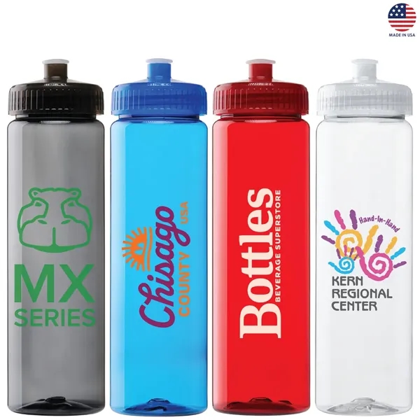 Malibu 25 oz. PET Bottle w/Pull Spout Lid