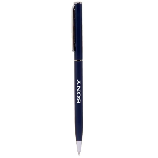 Skinny Metal Ballpoint Pen - Skinny Metal Ballpoint Pen - Image 3 of 6