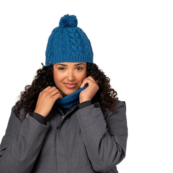 Storm Creek Women's Freeze Baby Fleece-Lined Pom Hat - Storm Creek Women's Freeze Baby Fleece-Lined Pom Hat - Image 7 of 9