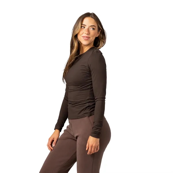 Storm Creek Women's Varsity High Stretch Long Sleeve T-shirt - Storm Creek Women's Varsity High Stretch Long Sleeve T-shirt - Image 13 of 19