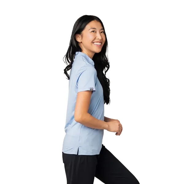 Storm Creek Women's Optimist II Microstripe Polo - Storm Creek Women's Optimist II Microstripe Polo - Image 13 of 15