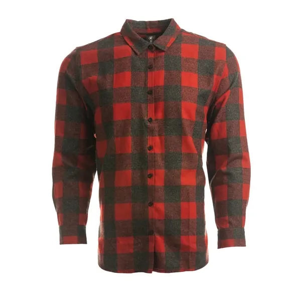 Burnside Women's No Pocket Yarn-Dyed Flannel Shirt - Burnside Women's No Pocket Yarn-Dyed Flannel Shirt - Image 6 of 7