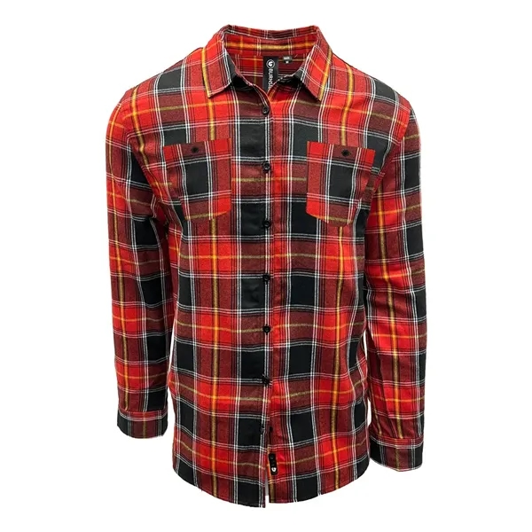 Burnside Men's Perfect Flannel Work Shirt - Burnside Men's Perfect Flannel Work Shirt - Image 5 of 14