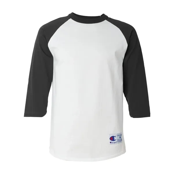 Champion Unisex Raglan Sleeve Baseball T-Shirt - Champion Unisex Raglan Sleeve Baseball T-Shirt - Image 3 of 18
