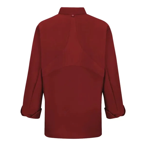 Chef Designs Women's Mimix™ Chef Coat with OilBlok - Chef Designs Women's Mimix™ Chef Coat with OilBlok - Image 6 of 10