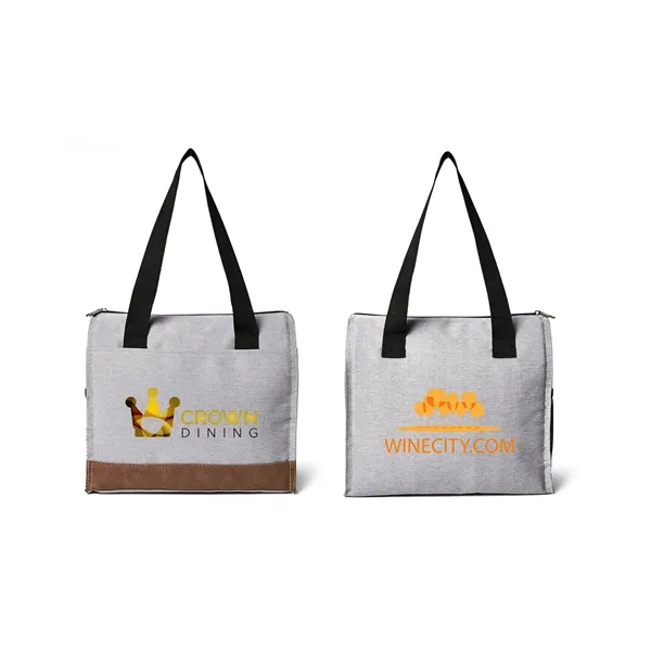 Asher 12-Can Cooler Tote Bag - Asher 12-Can Cooler Tote Bag - Image 3 of 5