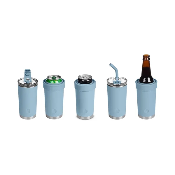 Swannies Golf 5-in-1 Stainless Steel Can Cooler - Swannies Golf 5-in-1 Stainless Steel Can Cooler - Image 7 of 13