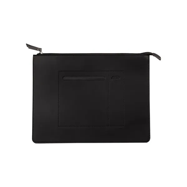 Italian Thermo PU Zip File Folder - Italian Thermo PU Zip File Folder - Image 1 of 5