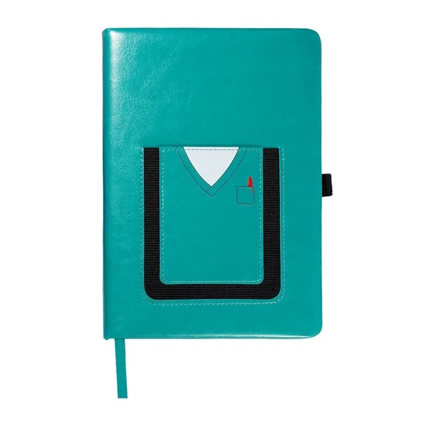Leeman Medical Theme Journal Notebook With Cell Phone Poc... - Leeman Medical Theme Journal Notebook With Cell Phone Poc... - Image 7 of 7