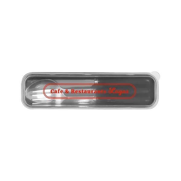 Cutlery Set In Plastic Case - Cutlery Set In Plastic Case - Image 1 of 11