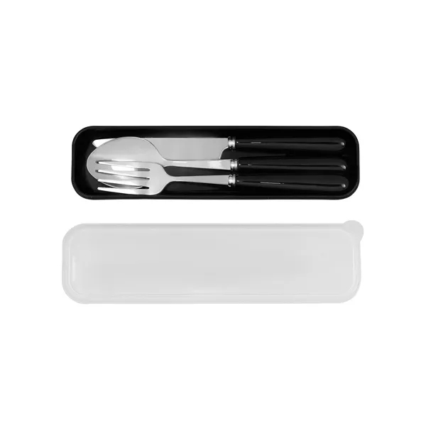 Cutlery Set In Plastic Case - Cutlery Set In Plastic Case - Image 2 of 11