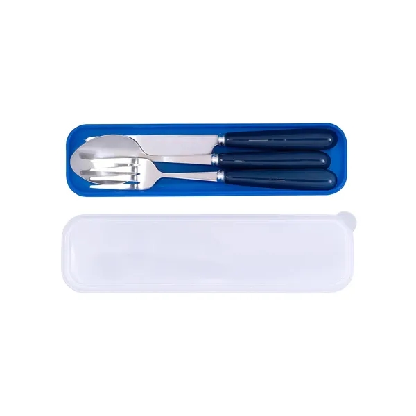 Cutlery Set In Plastic Case - Cutlery Set In Plastic Case - Image 5 of 11