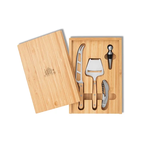 Home & Table Wine & Cheese Set - Home & Table Wine & Cheese Set - Image 0 of 2