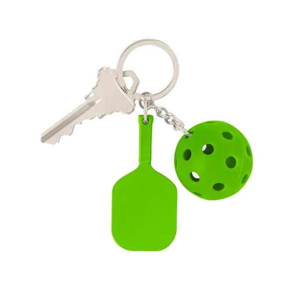 Pickleball Keychain - Pickleball Keychain - Image 1 of 7